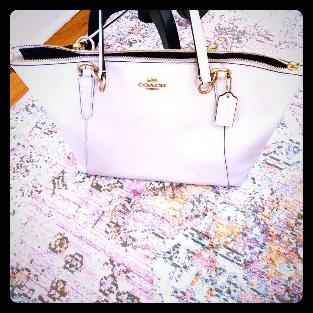 Coach large hand bag